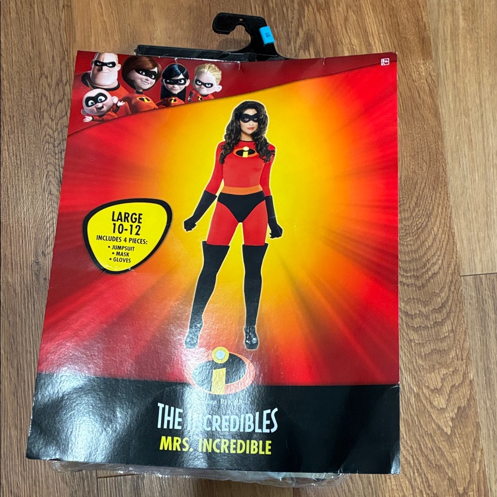 Mrs. Incredible Costume - Red and Black